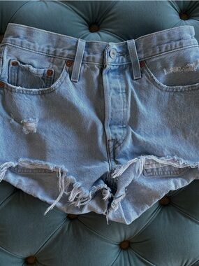 Levi's Light Blue 501 Denim Jeans